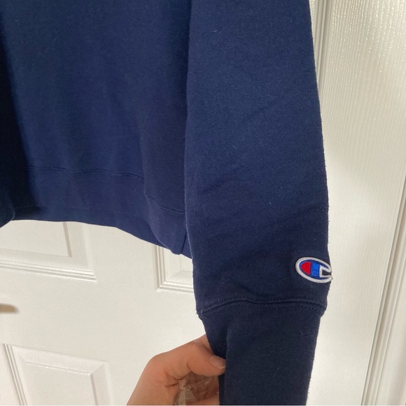 Navy blue Champion Crewneck sweatshirt - Picture 4 of 5
